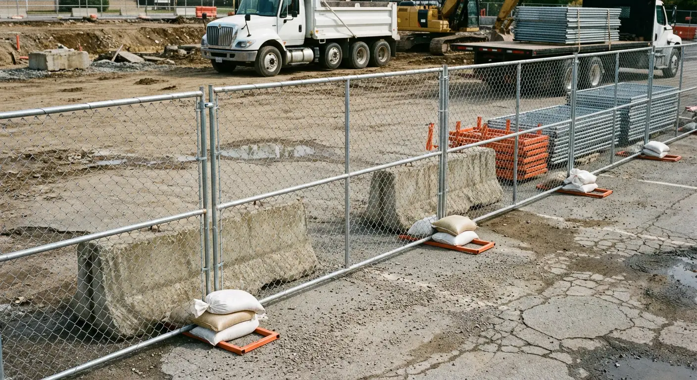 Modular Chain Link Panels in Methuen, MA