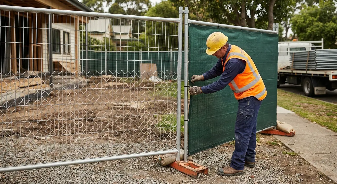 Methuen residential fencing project