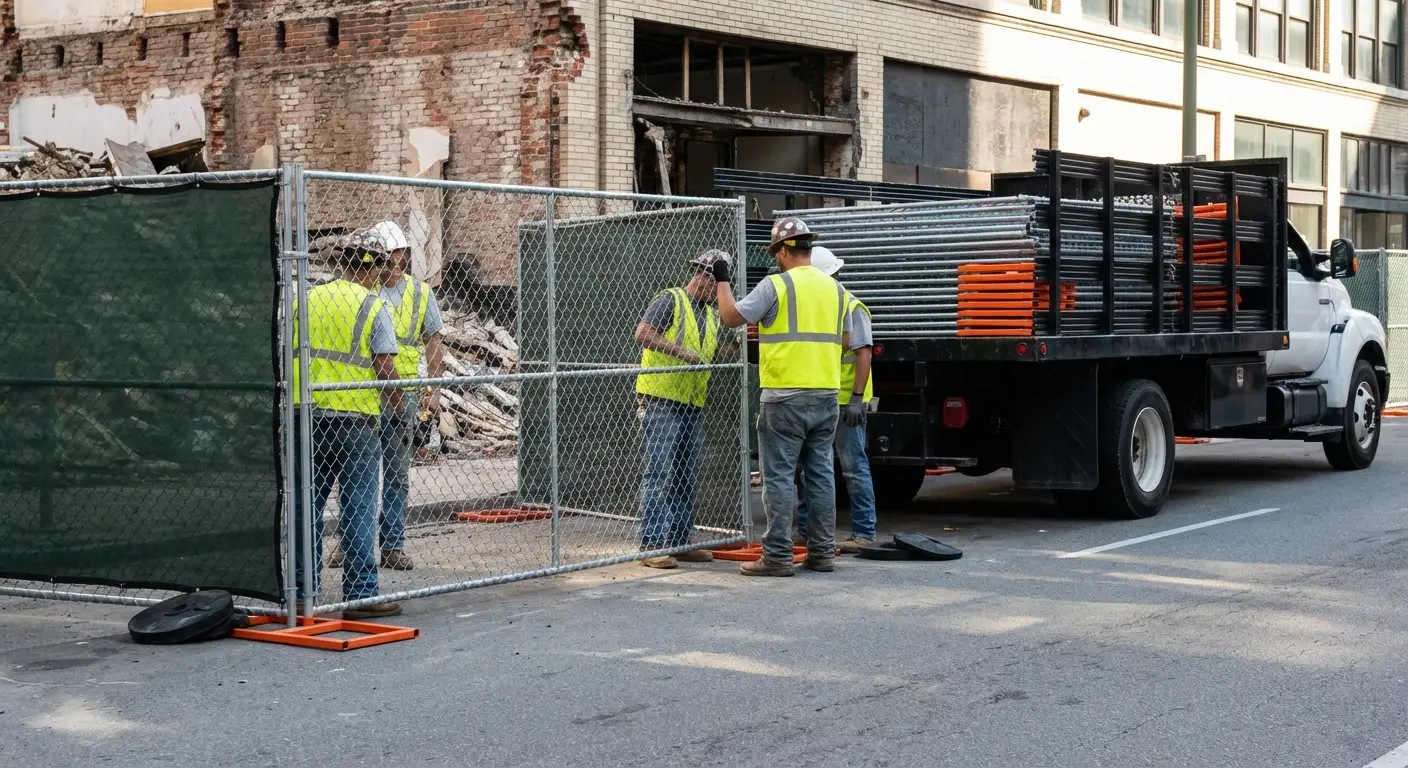 Methuen fencing logistics and security challenges