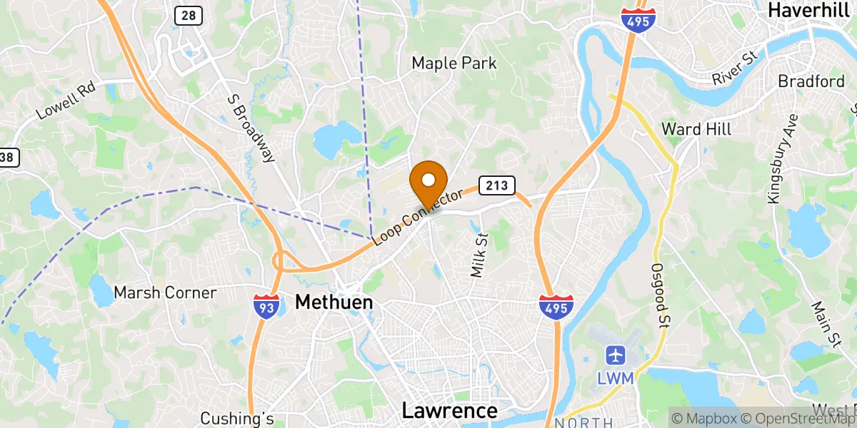  neighborhood map in Methuen, MA