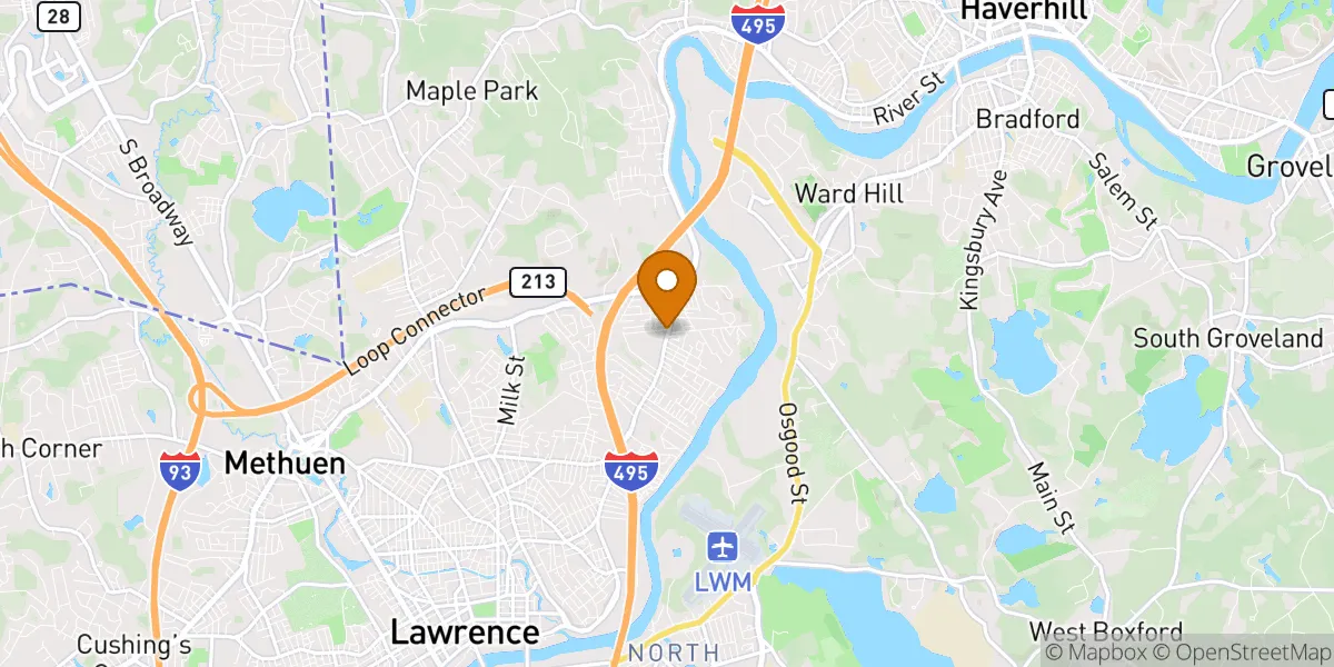  neighborhood map in Methuen, MA