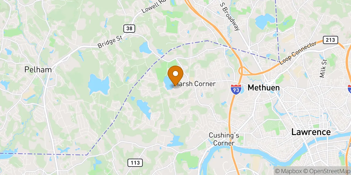  neighborhood map in Methuen, MA