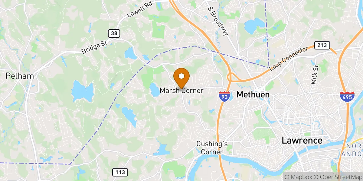  neighborhood map in Methuen, MA