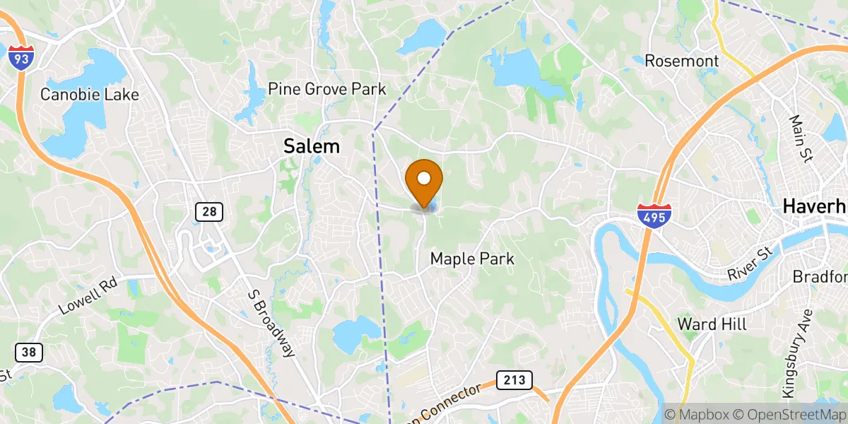  neighborhood map in Methuen, MA