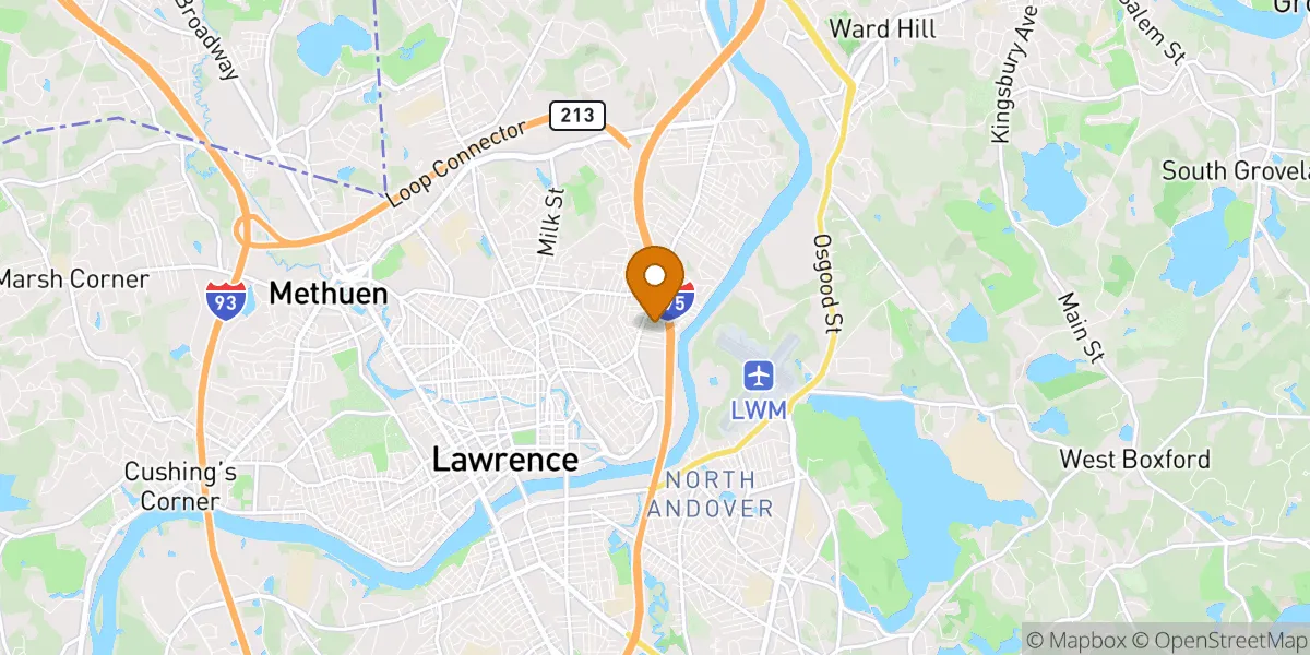  neighborhood map in Methuen, MA