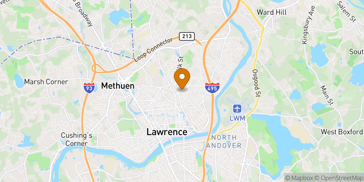  neighborhood map in Methuen, MA