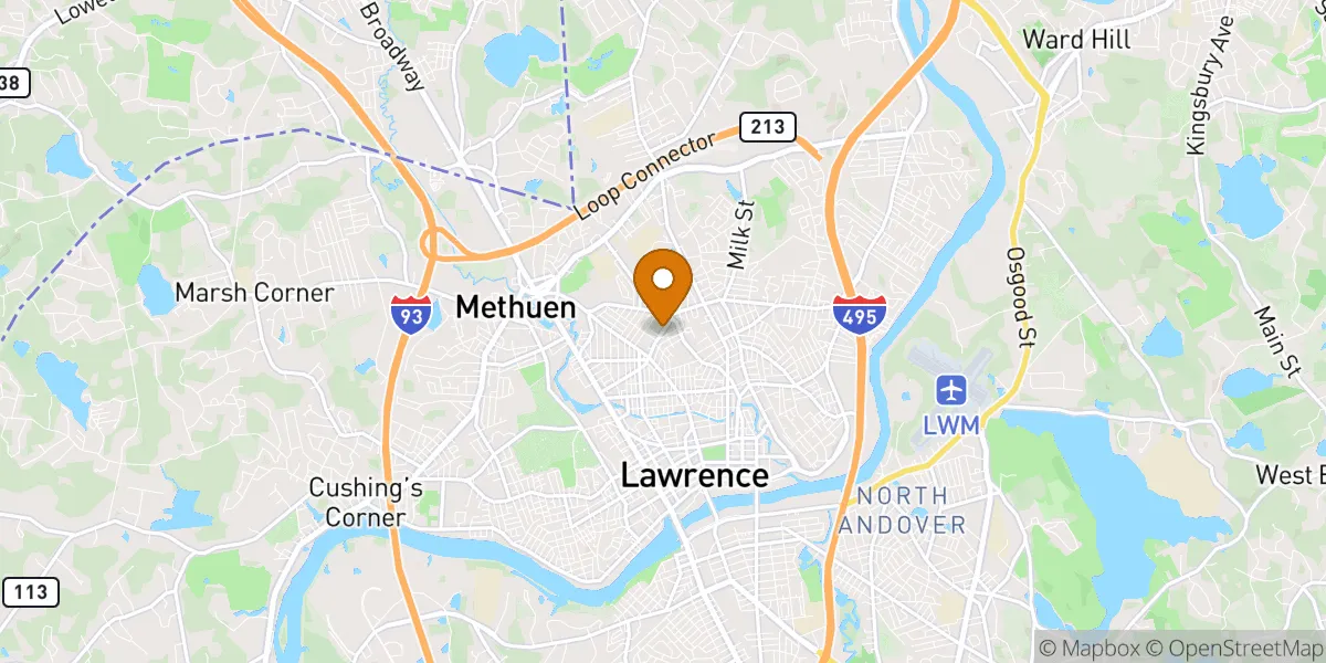  neighborhood map in Methuen, MA